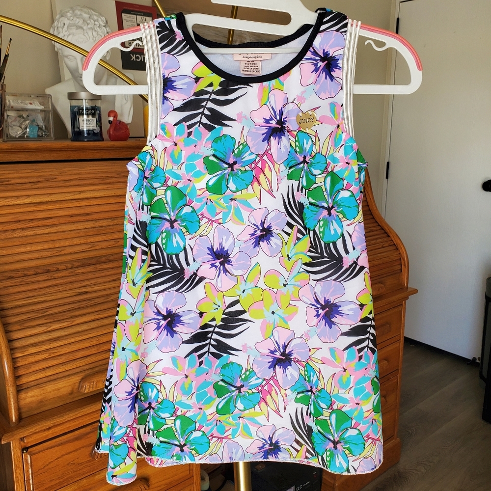 Beautiful Easter Birthday Juicy Couture Girls Dress Tunic 8/10